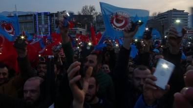 Bursa'da 5 Bin Metal İşçisi Eylem Yaptı
