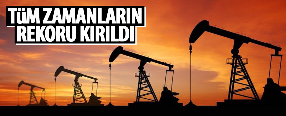 Türkiye petrol üretim rekoru kırdı!