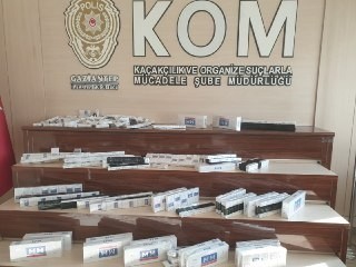 Gaziantep'te 500 Paket Kaçak Sigara Ele Geçirildi