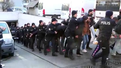 İstanbul'daki Uyuşturucu Operasyonunda Gözaltına Alınan 110 Şüpheli Adliyeye Sevk Edildi