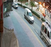 ŞELALE - Minibüse Yetişmek İsterken Ölümden Döndü