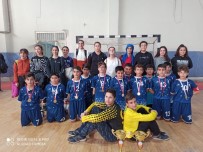 YEŞILTEPE - Necatibey Ortaokulu,  Hentbol'da 2 Kupa Birden Aldı