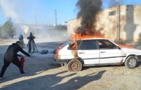 ESNAF ODASI - Sanayi Esnafına Gerçek Gibi Yangın Tatbikatı