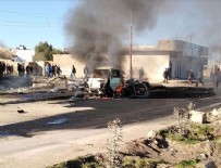 BOMBALI ARAÇ - Terör örgütü YPG 5 sivili katletti