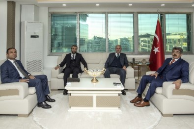 Vali Bilmez'den İpekyolu Belediyesine Ziyaret