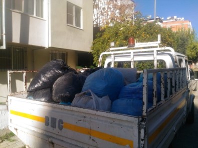 150 Kilogram Mavi Kapak Başkan Özcan'a Teslim Edildi