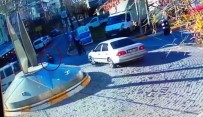 KIRAZLı - Avcılar'da Evlerinin Yakınındaki Markete Giden Dede İle Torununa Araba Çarptı