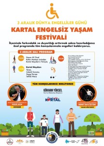 Kartal Belediyesi'nden Engelsiz Yaşam Festivali