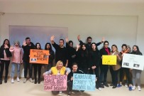 KADINA KARŞI ŞİDDET - PAÜ Bekilli MYO Öğrencileri 'Kadına Yönelik Şiddete Hayır' Dedi
