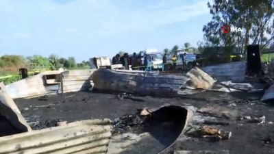 Ürdün'de Çiftlik Yangını Açıklaması 13 Pakistanlı Öldü