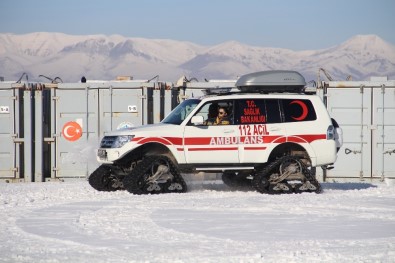 112 Sağlık Komandoları Kışa Hazır