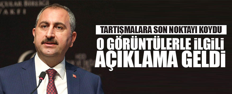 Bakan Gül'den o videoyla ilgili açıklama