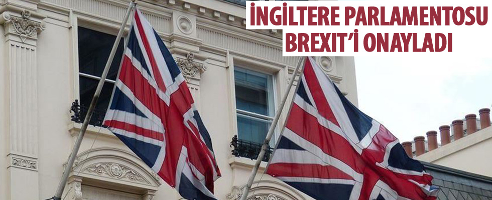 İngiltere Parlamentosu Brexit'i onayladı