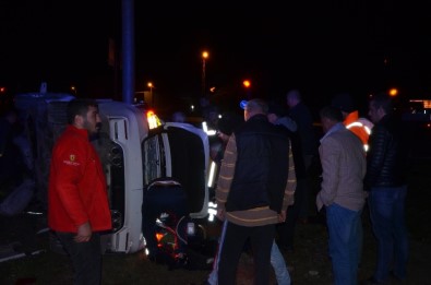 Kozan'da Trafik Kazası 1 Ölü 4 Yaralı