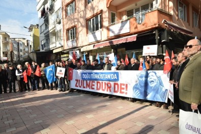 Mustafakemalpaşa Doğu Türkistan İçin Tek Ses Oldu