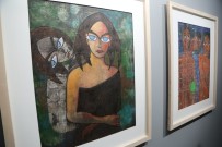 BELEDİYE BAŞKAN YARDIMCISI - Pakistanlı Ressam Eserlerini Nilüfer'de Sergiledi