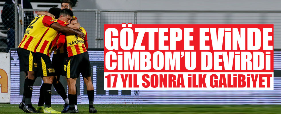 Göztepe Cimbom'u devirdi