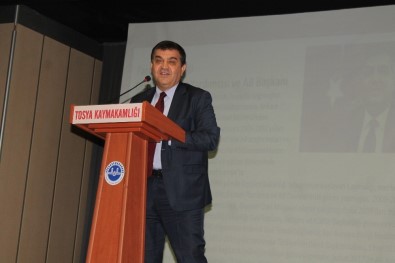 Dışişleri Bakan Yardımcısı Faruk Kaymakçı Tosya'da Konferans Verdi