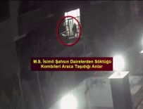 GAZİ MAHALLESİ - Kombi Hırsızı Önce Güvenlik Kamerasına Sonra Polise Yakalandı