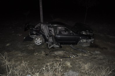 Konya'da Otomobil Takla Attı Açıklaması 1 Ölü, 2 Yaralı