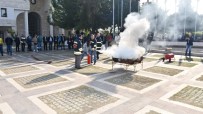 İŞ SAĞLIĞI VE GÜVENLİĞİ - Mersin Üniversitesi'nde Yangın Tatbikatı