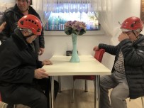 DEPREM ANI - Görme Engelliler Depremi Yaşayarak Neler Yapacaklarını Öğrendi
