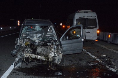 Gümüşhane'de Trafik Kazası Açıklaması 2 Yaralı
