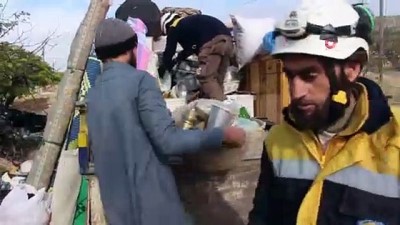 İdlib'de Siviller Kaçmaya Devam Ediyor
