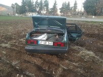 Otomobil Takla Attı Açıklaması 5 Yaralı