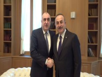 MEVLÜT ÇAVUŞOĞLU - Bakan Çavuşoğlu, Azerbaycanlı Mevkidaşı İle Görüştü