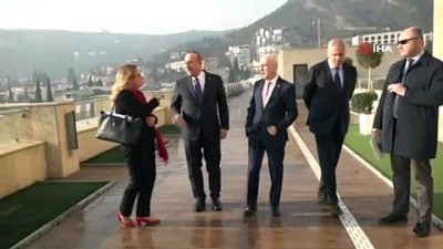 Bakan Çavuşoğlu, Gürcistanlı Mevkidaşı Zalkaliani İle Görüştü