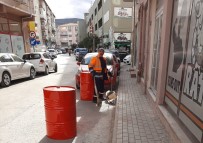 ZEYTIN DALı - Belediyeden Sokak Sokak Temizlik