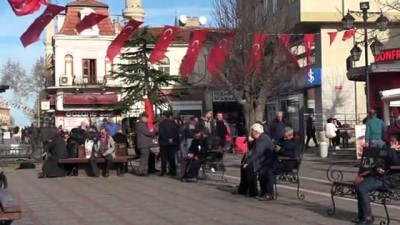 Edirne'de Vatandaşlar Güzel Havanın Tadını Çıkardı