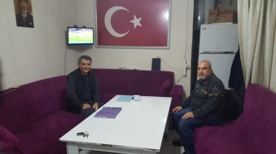 Kaymakam Özkan'dan Polis Kontrol Noktasına Ziyaret