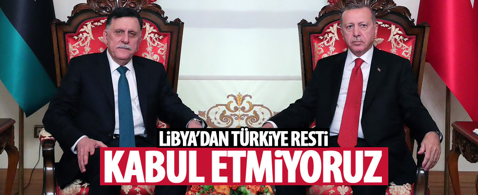 Libya Başbakanı'ndan Türkiye resti