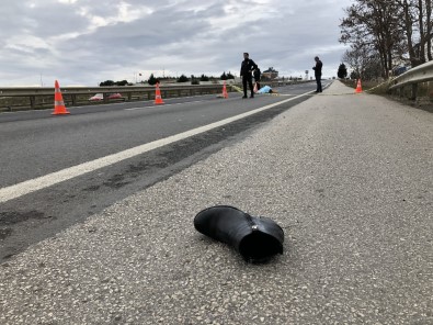 Üst Geçidi Kullanmayınca Canından Oldu