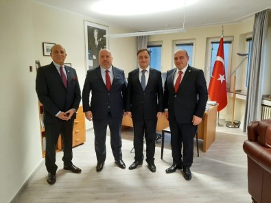 ATGB'den, Başkonsolos Davaz'a Ziyaret