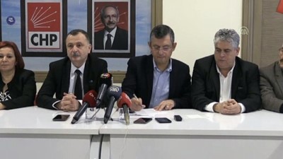 CHP Grup Başkanvekili Özgür Özel'den Kanal İstanbul Açıklaması Açıklaması
