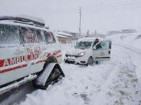 PALETLİ AMBULANS - Hemodiyaliz Hastaları Paletli Ambulansla Kurtarıldı