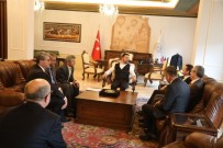 ORMAN İŞLETME MÜDÜRÜ - Orman Bölge Müdürü Çapkın, Belediye Başkanı Arı'yı Ziyaret Etti