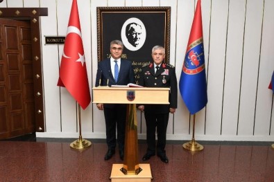 Vali Gürel'den Orgeneral Çetin'e Ziyaret