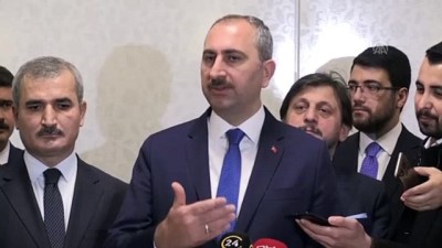 Adalet Bakanı Abdulhamit Gül, Soruları Yanıtladı Açıklaması