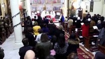 ORTODOKS KILISESI - Gazze'deki Hristiyanlar, Noel Münasebetiyle Ayin Düzenledi