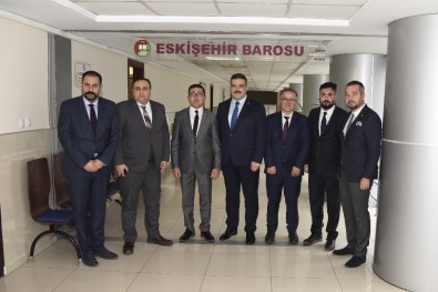 Rektör Çomaklı'dan Eskişehir Baro Başkanı Av. Mustafa Elagöz'e Ziyaret