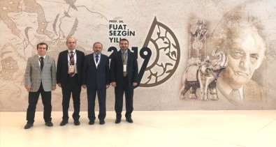 Rektör Çufalı, İstanbul'da 2019 Fuat Sezgin Yılı Kapanış Törenine Katıldı
