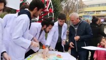 KAN ŞEKERİ - Tıp Öğrencileri Diyabet Farkındalığı İçin Sokakta Kan Şekeri Ölçtü