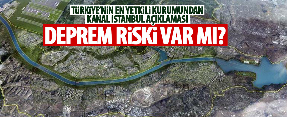 AFAD'dan Kanal İstanbul açıklaması!