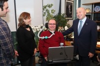 HAMIT ALTıNTOP - ALS MNH Derneği Başkanı İsmail Gökçek'ten Nihat Özdemir'e Ziyaret