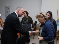 FARUK ÖZLÜ - Başkan Özlü'den Kursiyerlere Sürpriz Ziyaret