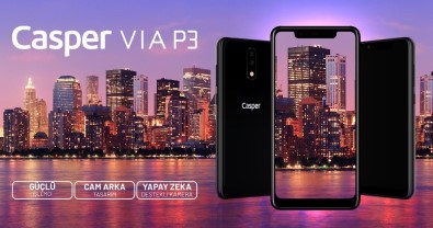 Casper VIA Akıllı Telefon Serisinin Yeni Üyesi Görücüye Çıktı